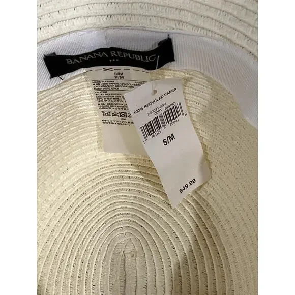 Banana Republic,‎ Women's Fedura Hat, Size S/M, KB221 - Picture 3 of 3